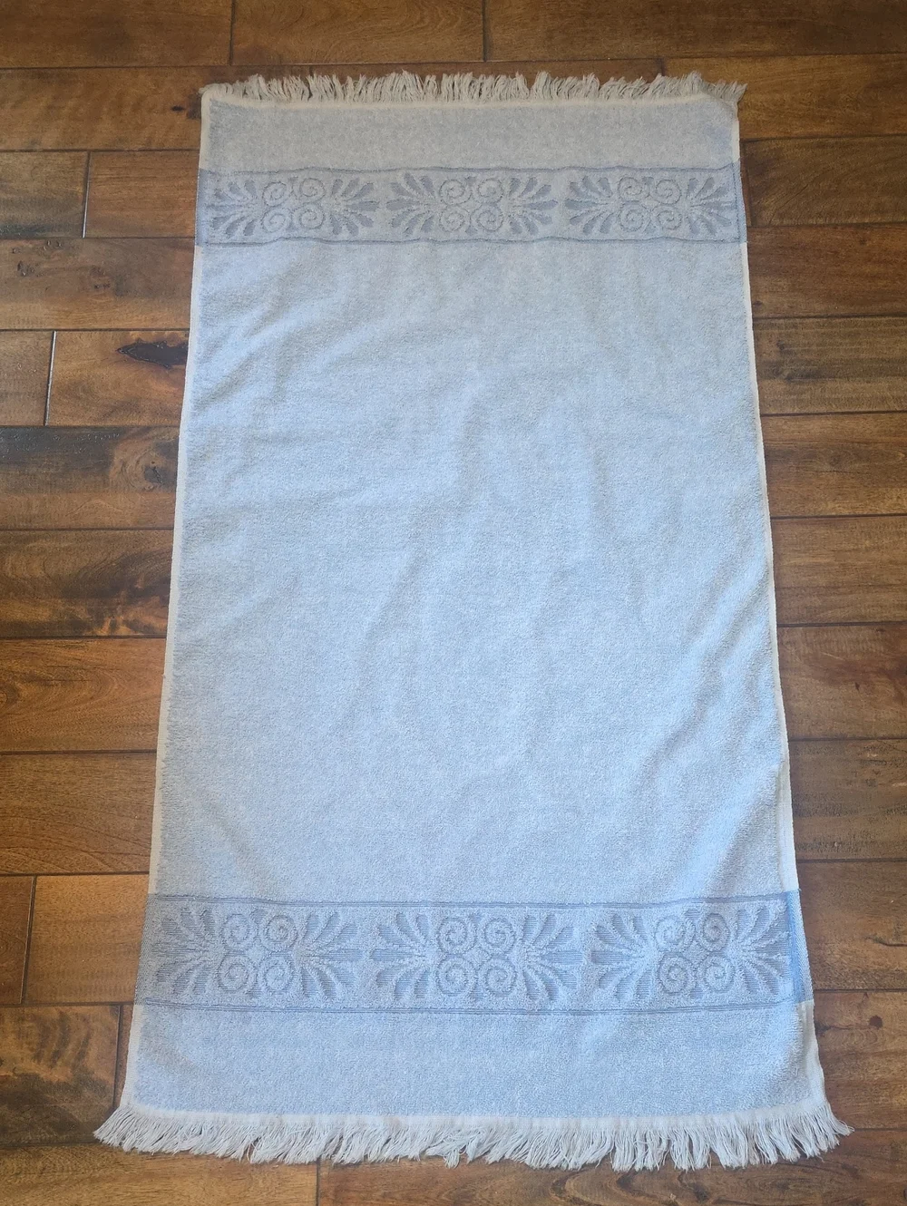 Cannon Monticello Santa Cruz VTG Set of Blue‎ Bath Hand Towels Washcloth